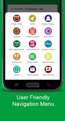 Addin Prayer Times android App screenshot 1